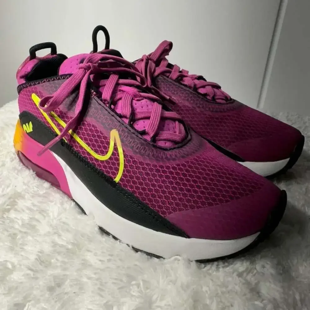 Nike Air Max 2090 Youth GS Shoes Active Fuchsia/Black Size 2Y